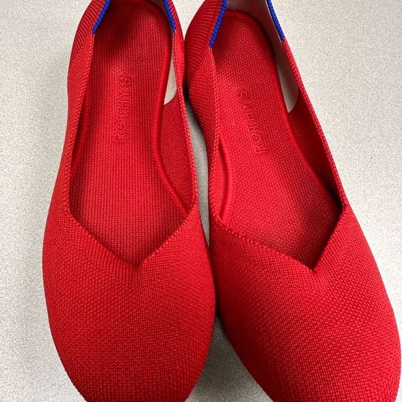 Rothy’s The Flat in Bright Red - Picture 4 of 4